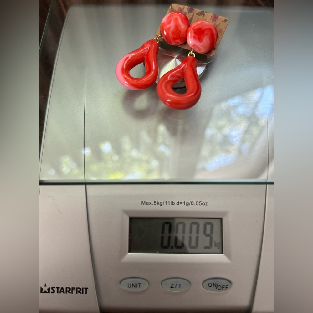 Polymer clay stud Earrings - Picture 12 of 12